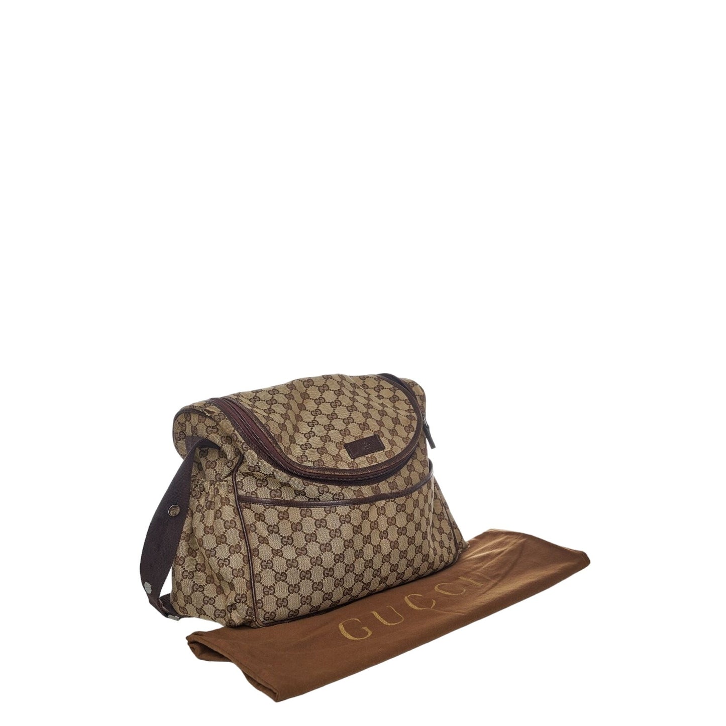 Gucci GG Logo Satchel Travel Bag