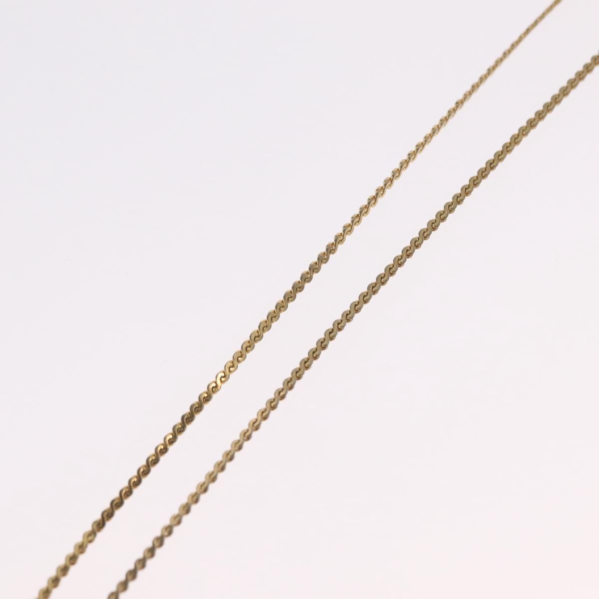Christian Dior Vintage CD Pendant Metal with Crystals, Gold, Metal, Necklace