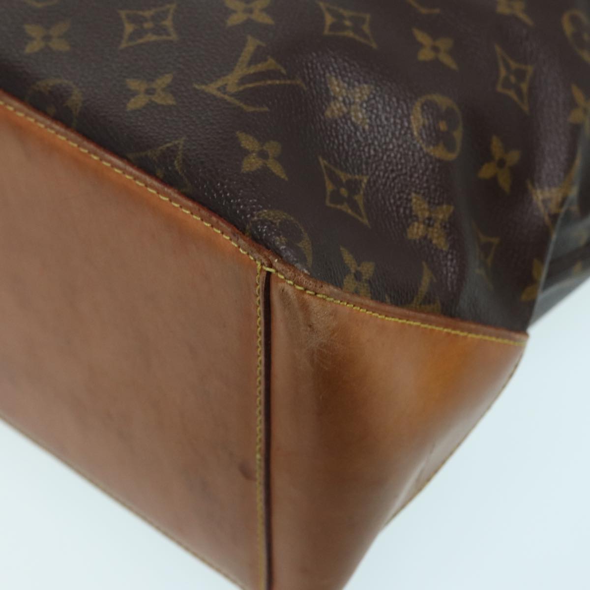 Louis Vuitton Mezzo, Brown, Canvas, tote