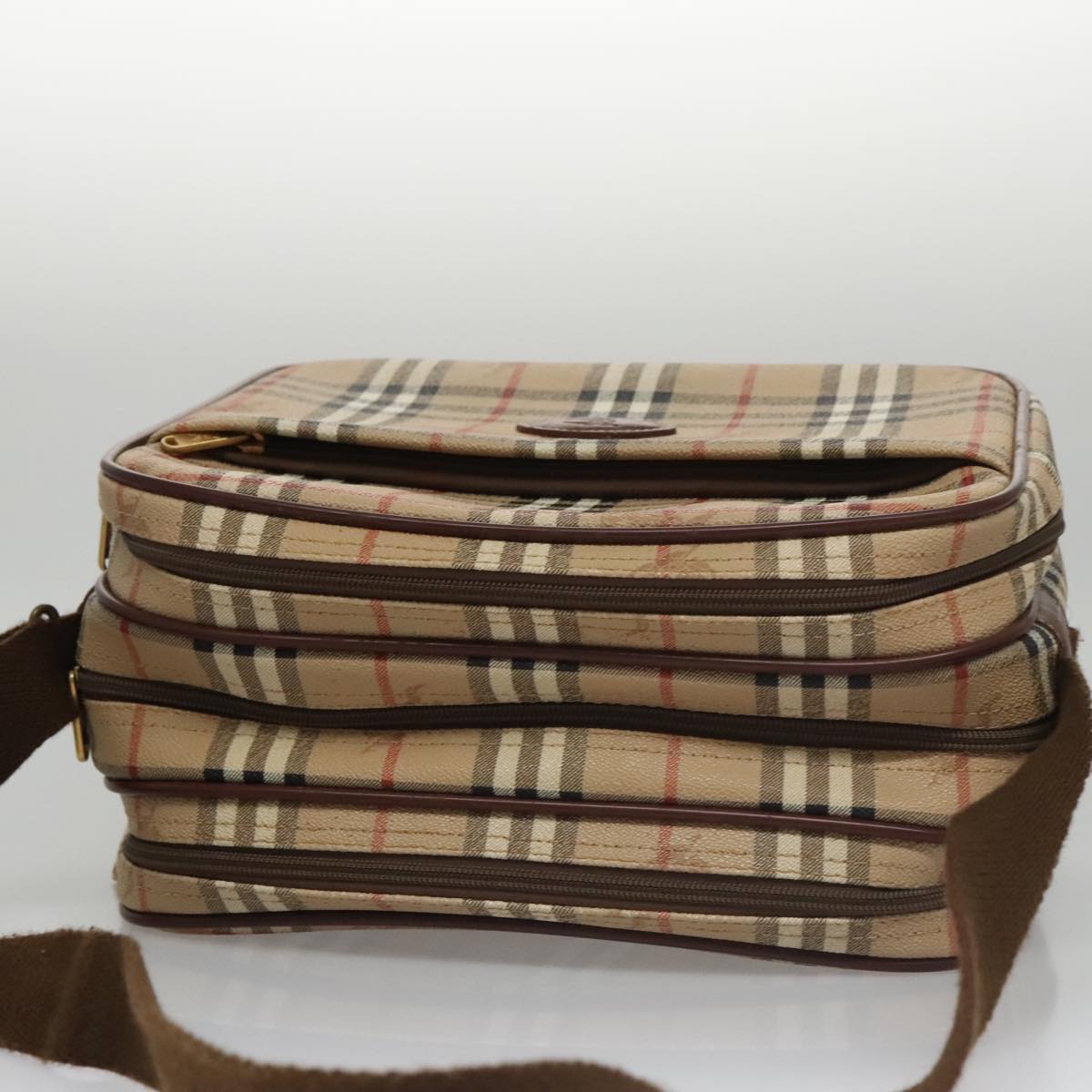 Burberry Nova Check, Beige, Canvas, shoulder