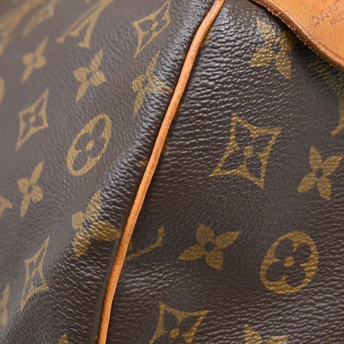 Louis Vuitton Keepall Monogram, Brown, Canvas, Travel Bag