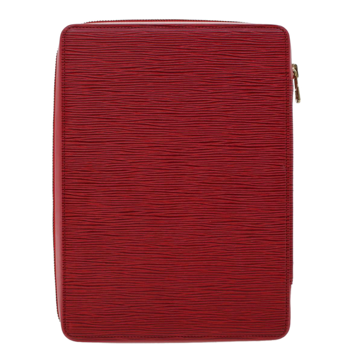 Louis Vuitton Pochette, Red, Leather, clutch