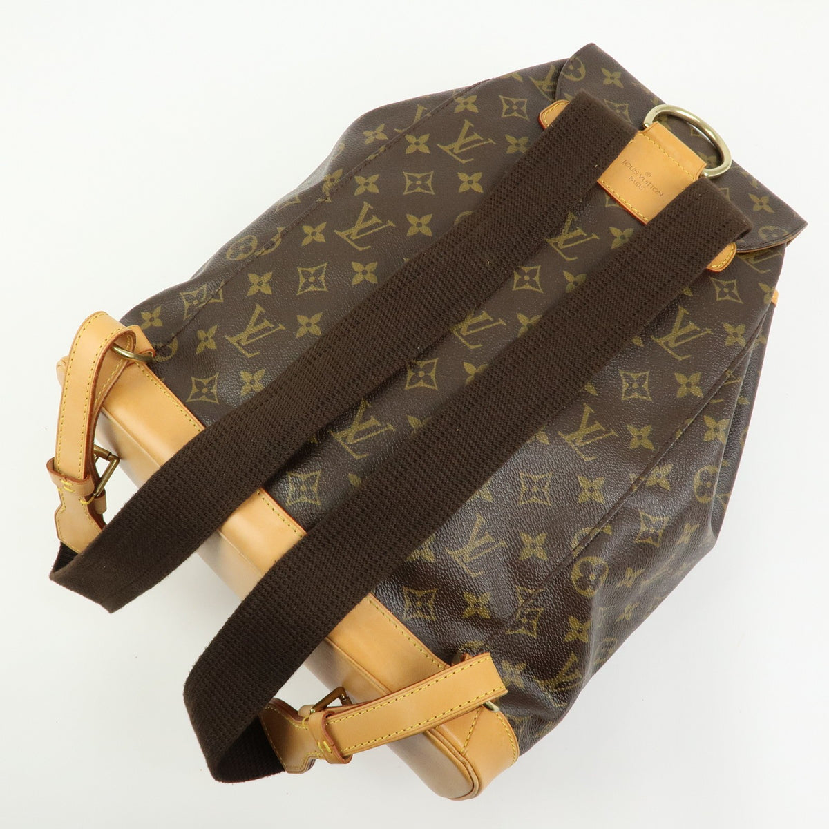 Louis Vuitton Montsouris Monogram Canvas, Brown, Canvas, Backpack