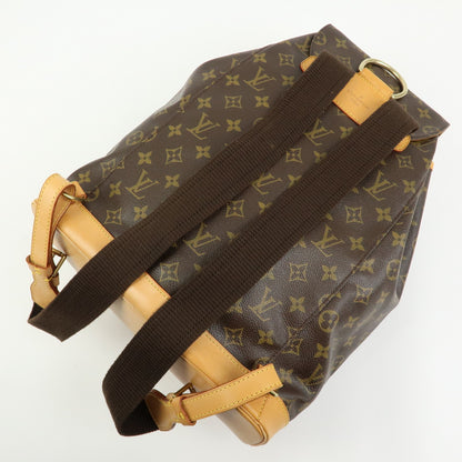 Louis Vuitton Montsouris Monogram Canvas, Brown, Canvas, Backpack