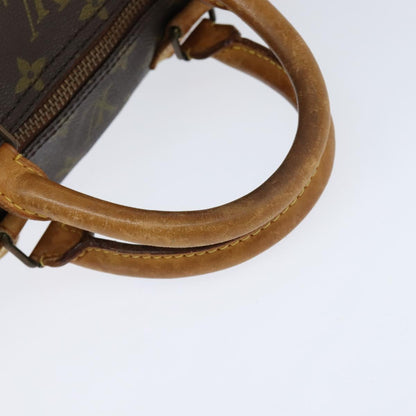 Louis Vuitton Speedy Handbag Monogram Canvas, BROWN, CANVAS, Handbag