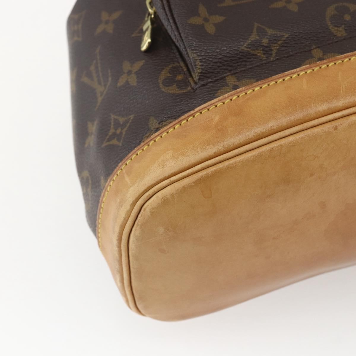 Louis Vuitton Vintage Montsouris Monogram Canvas, Brown, Canvas, Backpack