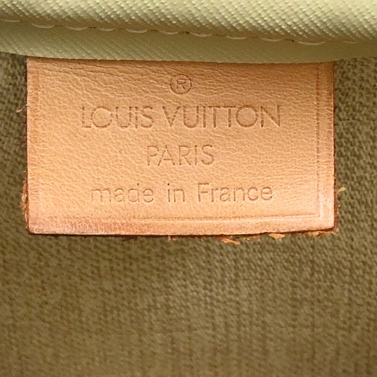 Louis Vuitton Deauville Monogram Canvas, Brown, Canvas, Handbag
