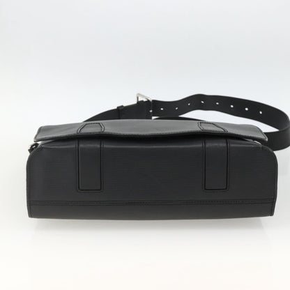 Louis Vuitton Harrington Messenger Epi Leather, Black, Leather, Handbag