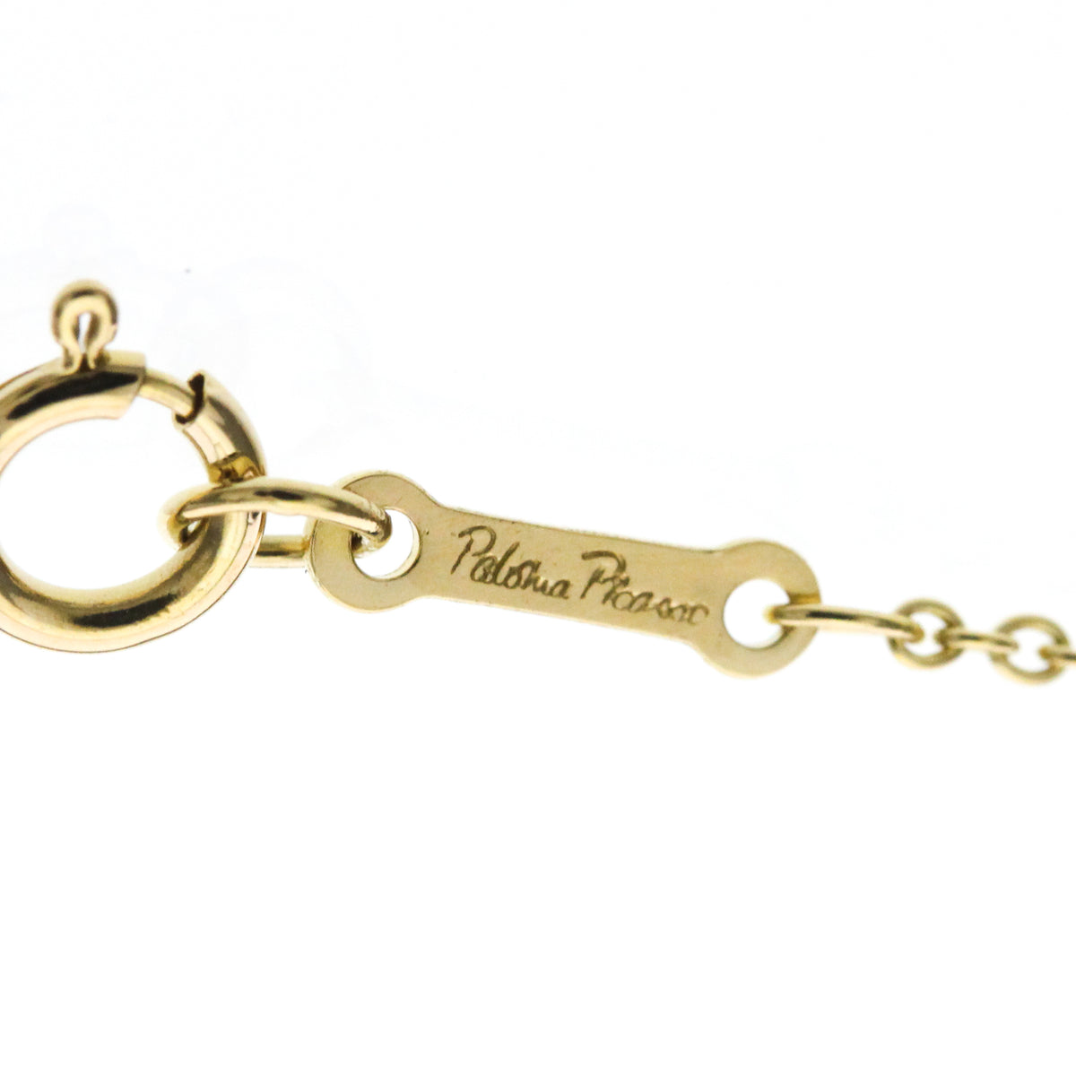Tiffany & Co. Paloma Picasso Graffiti X Pendant 18K Yellow Gold, Gold, Yellow Gold, Necklace