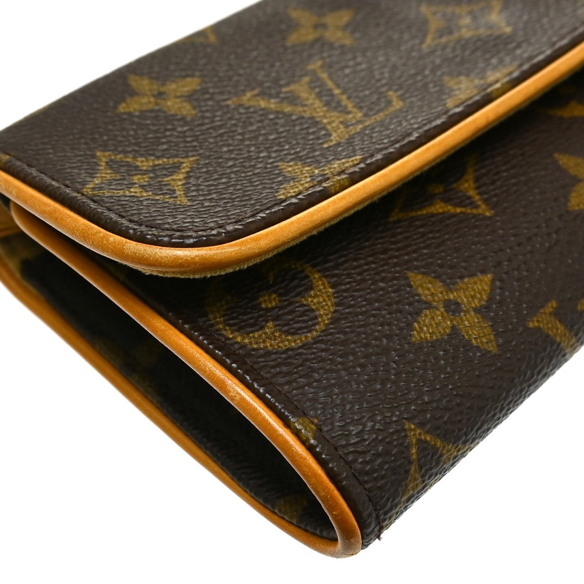 Louis Vuitton Twin Monogram Canvas, Brown, Canvas, Clutch