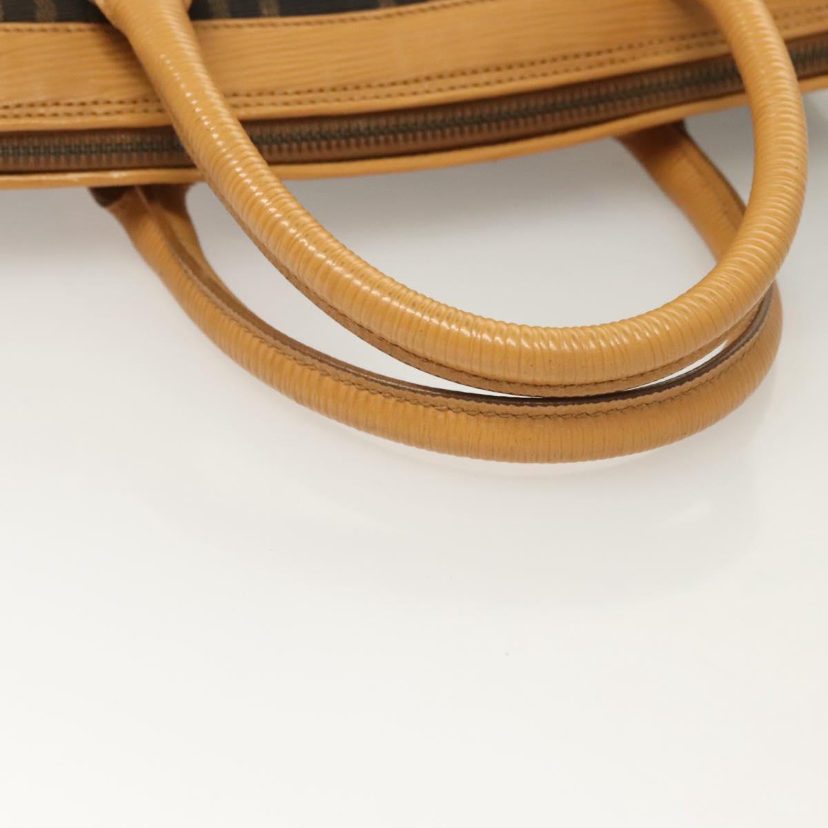 Fendi Zucca, Brown, Canvas, handbag