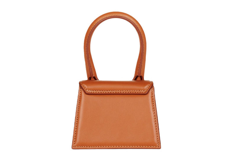 Jacquemus Le Grand Chiquito Bag Leather, BROWN, CALFSKIN, Handbag