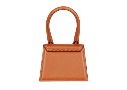 Jacquemus Le Grand Chiquito Bag Leather, BROWN, CALFSKIN, Handbag