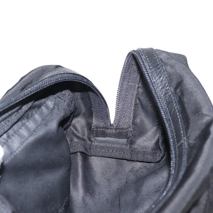 Prada Logo Pouch Nylon, Black, Nylon, Clutch