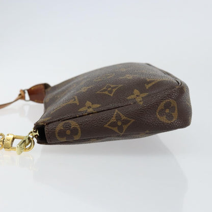 Louis Vuitton Pochette Accessoires Monogram Canvas, BROWN, CANVAS, Clutche & pouche