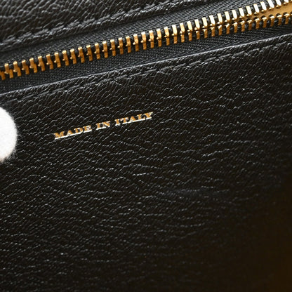 Burberry D-ring Leather, Black, Leather, Shoulder Bag