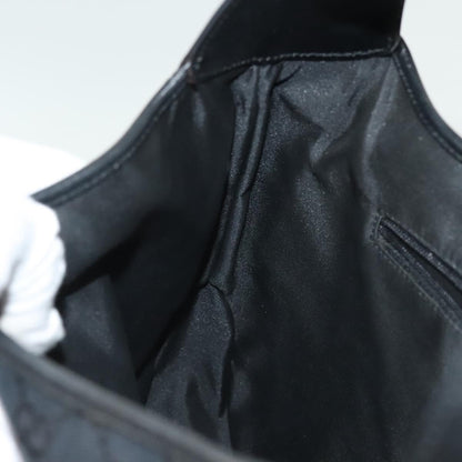 Gucci Jackie Original Shoulder Bag Diamante Coated Canvas, BLACK, CANVAS, Shoulder bag