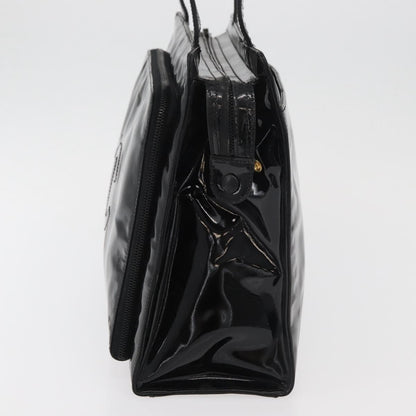 Chanel CC Shoulder Bag Patent leather, Black, Patent Leather, Shoulder Bag