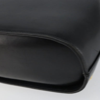 Salvatore Ferragamo Vintage Leather, Black, Leather, Handbag