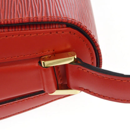Louis Vuitton Buci Epi Leather, Red, Leather, Handbag
