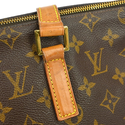 Louis Vuitton Cabas Mezzo Monogram Canvas, Brown, Canvas, Shoulder Bag