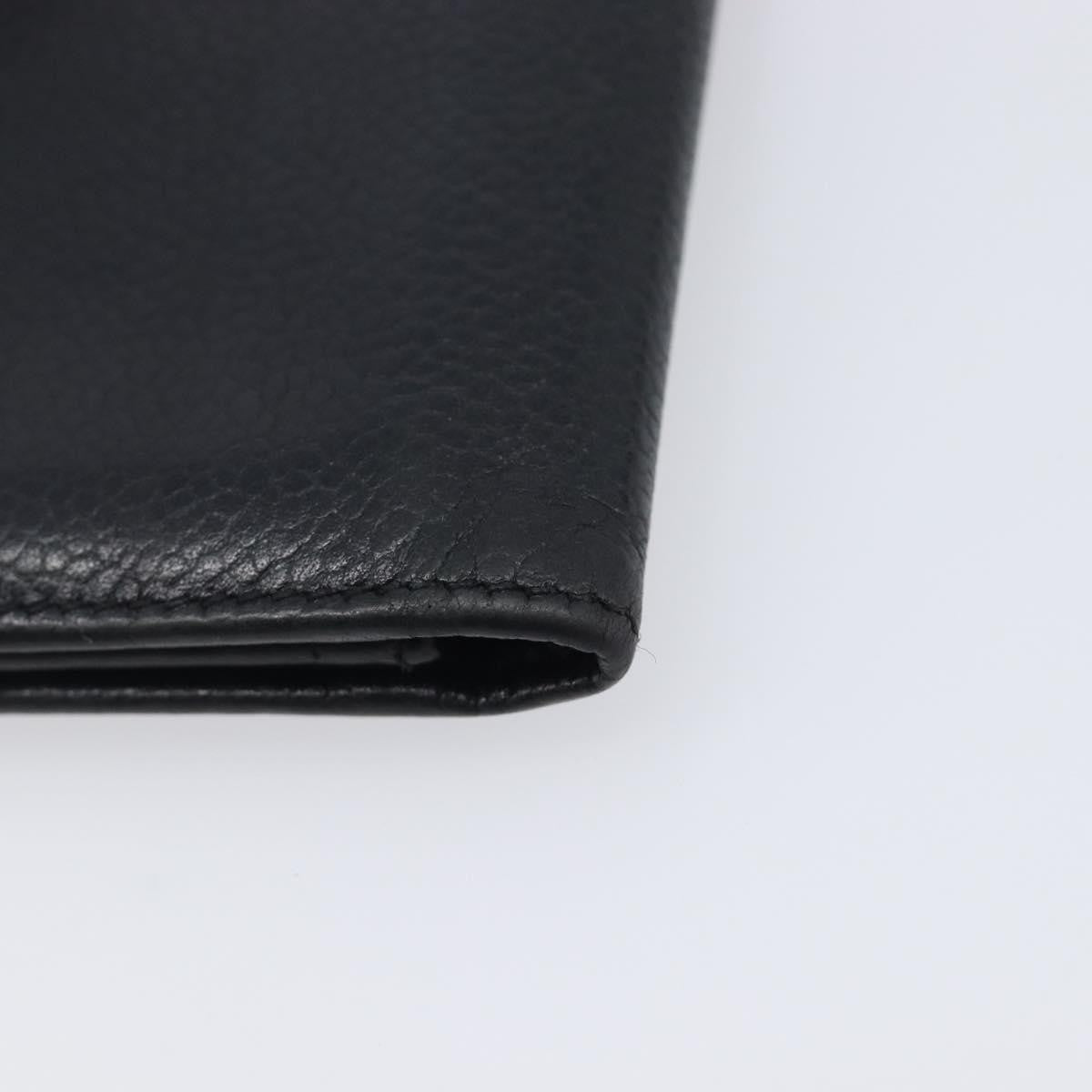 Chanel Timeless Bifold Card Case Caviar, Black, Leather, Card Holder