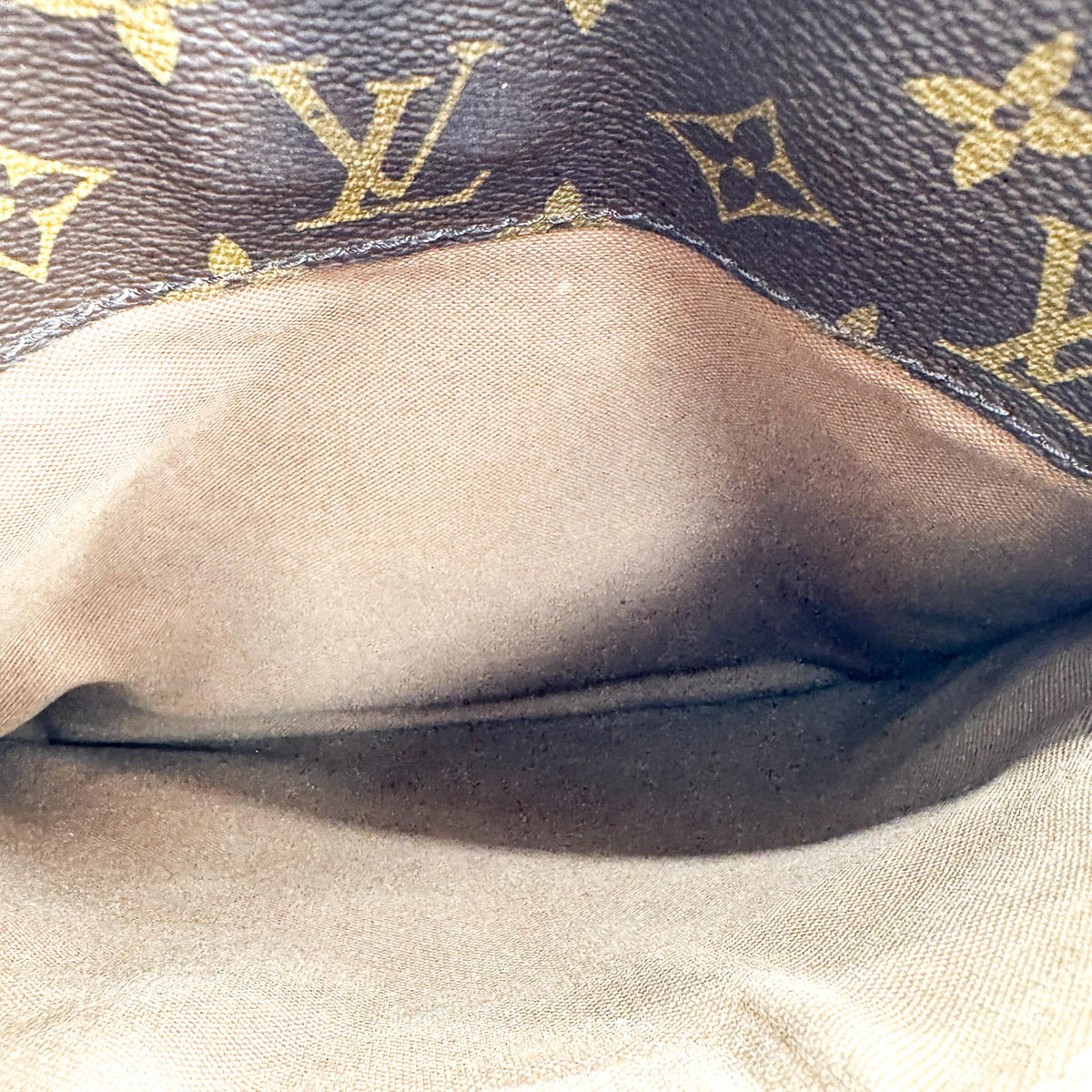 Louis Vuitton Valmy Pochette Monogram Canvas, Brown, Canvas, Clutch