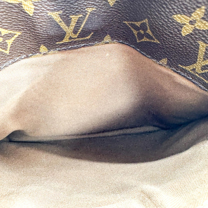 Louis Vuitton Valmy Pochette Monogram Canvas, Brown, Canvas, Clutch