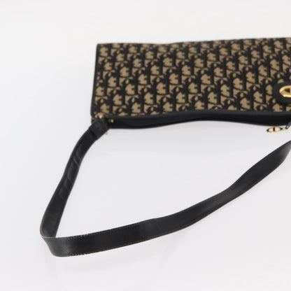 Christian Dior Vintage CD trotter Canvas, Black, Canvas, Shoulder Bag