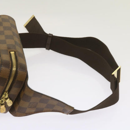 Louis Vuitton Geronimos, Brown, Canvas, shoulder