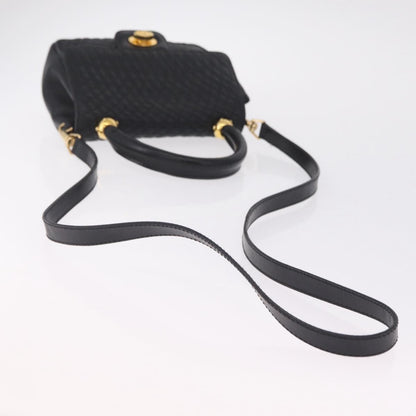 Bally Handbag Leather, Black, Leather, Handbag