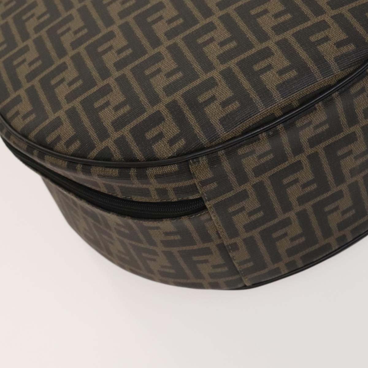 Fendi Zucca, Brown, Canvas, handbag