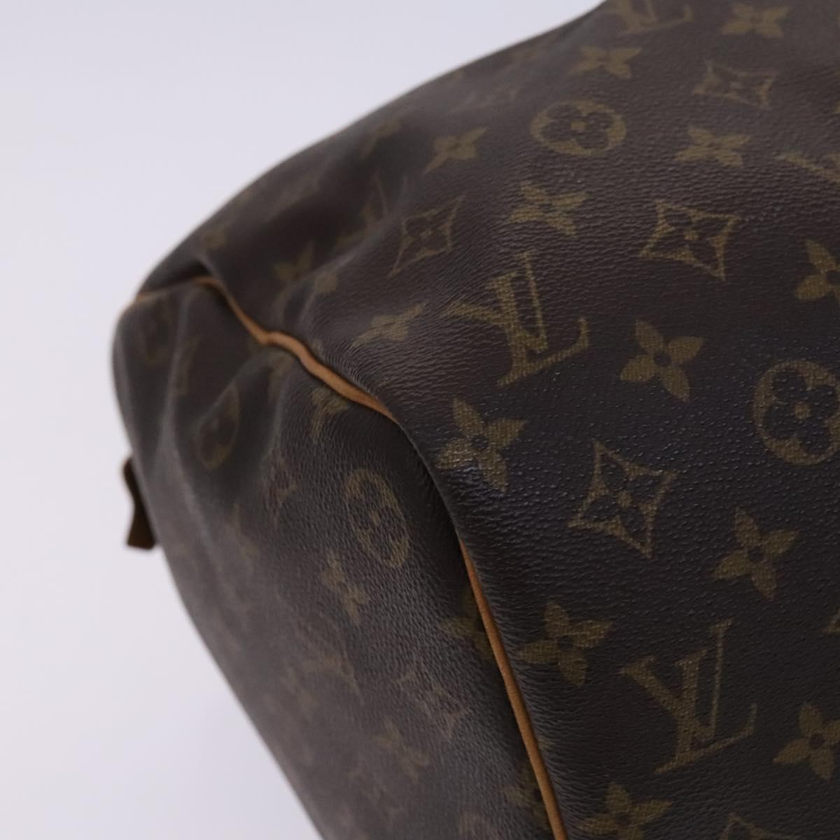 Louis Vuitton Keepall 45, Brown, Canvas, travel