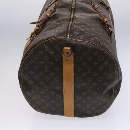 Louis Vuitton Sac Polochon, Brown, Canvas, travel