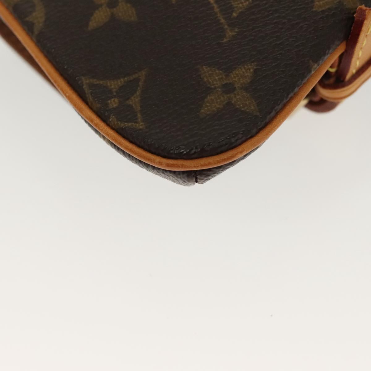 Louis Vuitton Marelle, Brown, Canvas, clutch