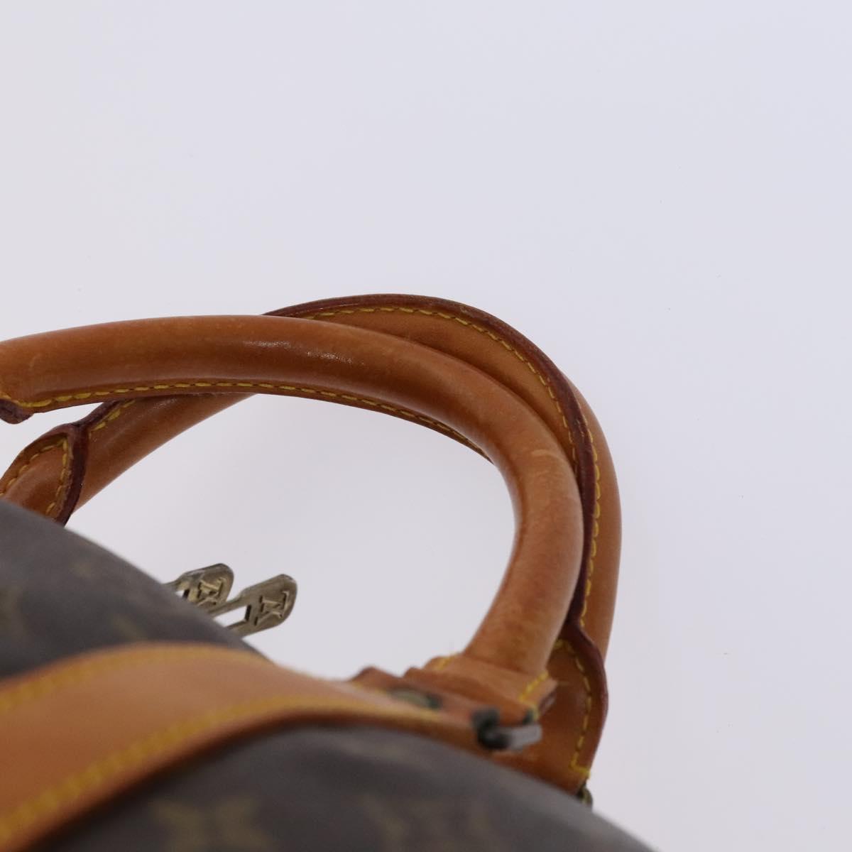 Louis Vuitton Keepall 60, Brown, Canvas, travel