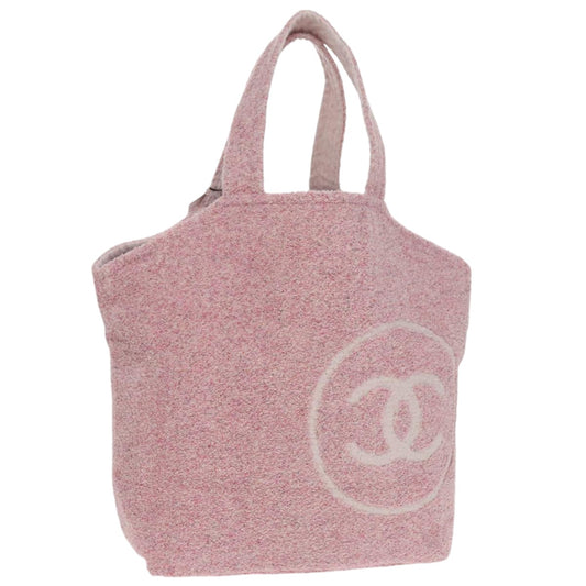 Chanel Coco Mark, Pink, Cotton, tote