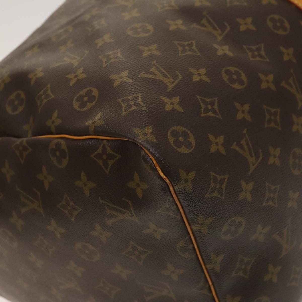 Louis Vuitton Keepall 60, Brown, Canvas, travel