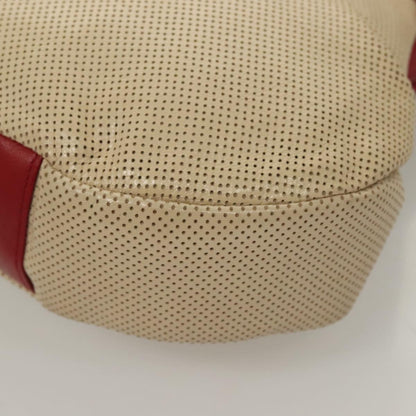 Chanel, Beige, Leather, shoulder