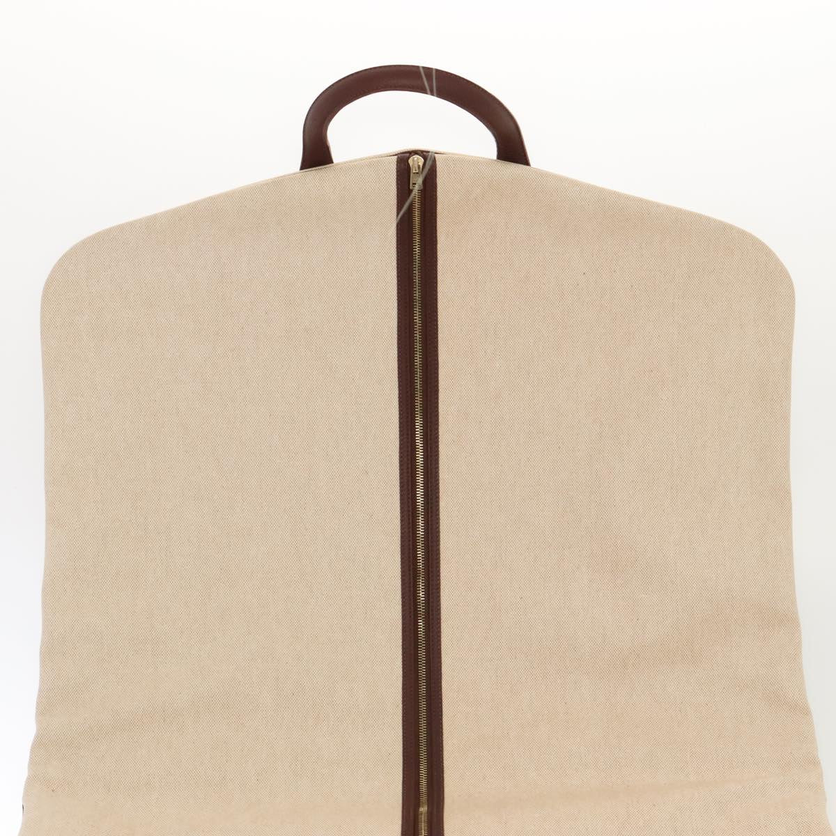 Hermès Victoria, Beige, Canvas, travel