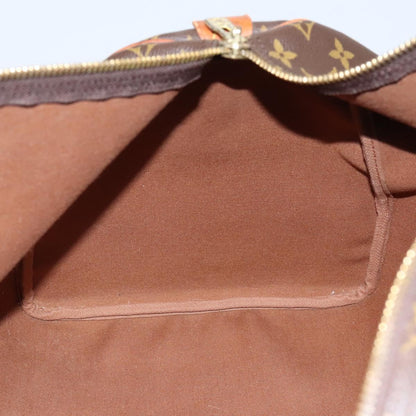 Louis Vuitton Keepall 55, Brown, Canvas, travel