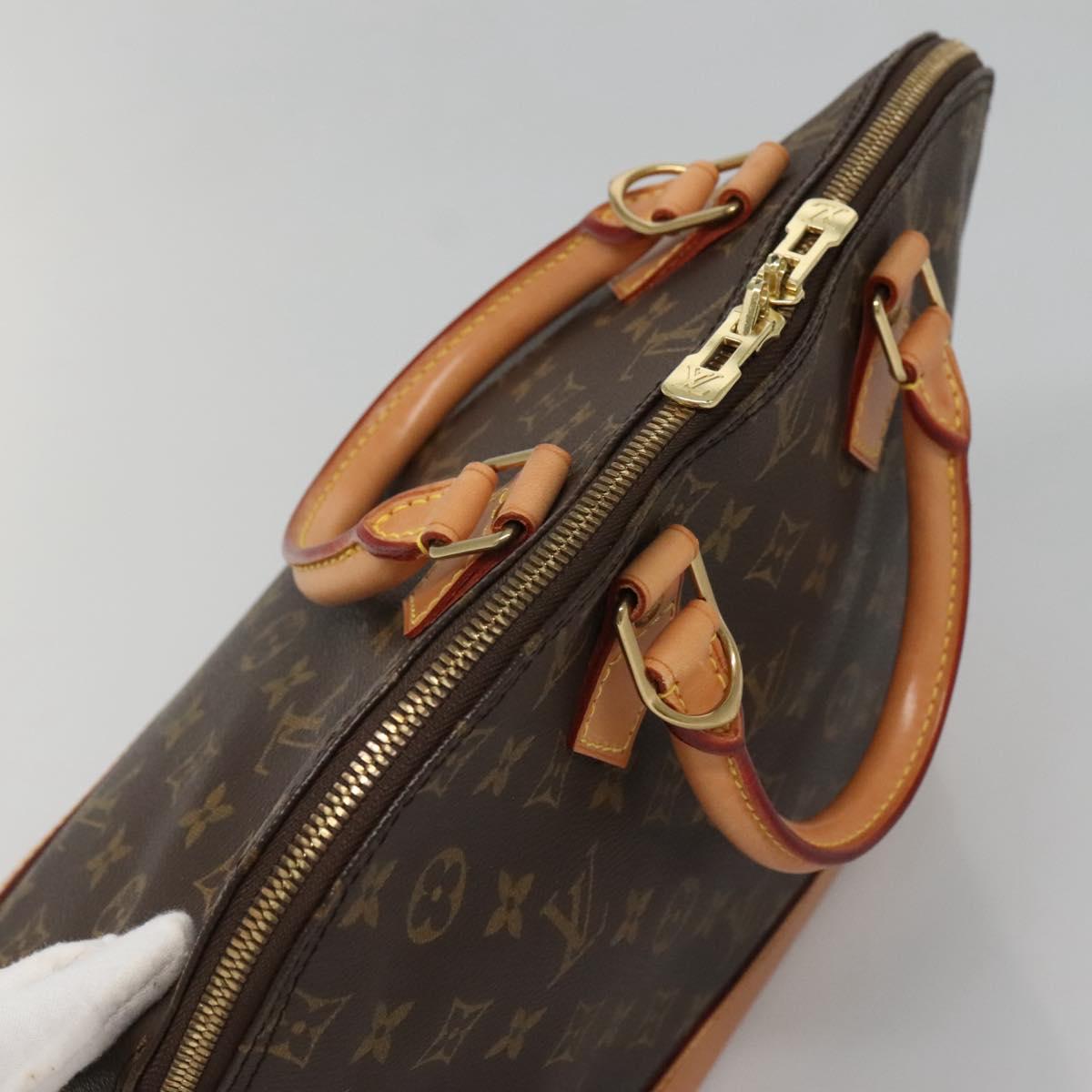 Louis Vuitton Alma, Brown, Canvas, handbag