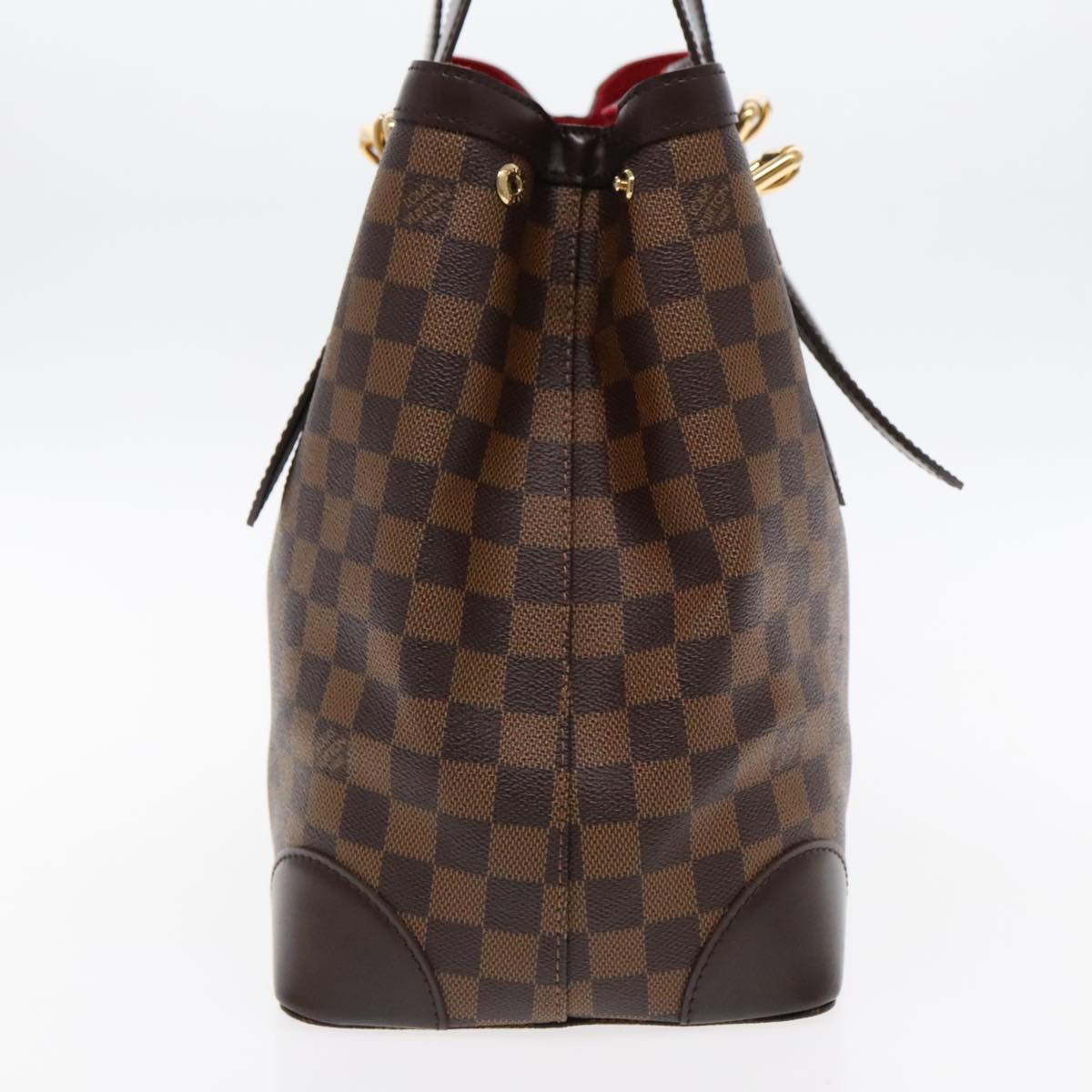 Louis Vuitton Hampstead, Brown, Canvas, tote