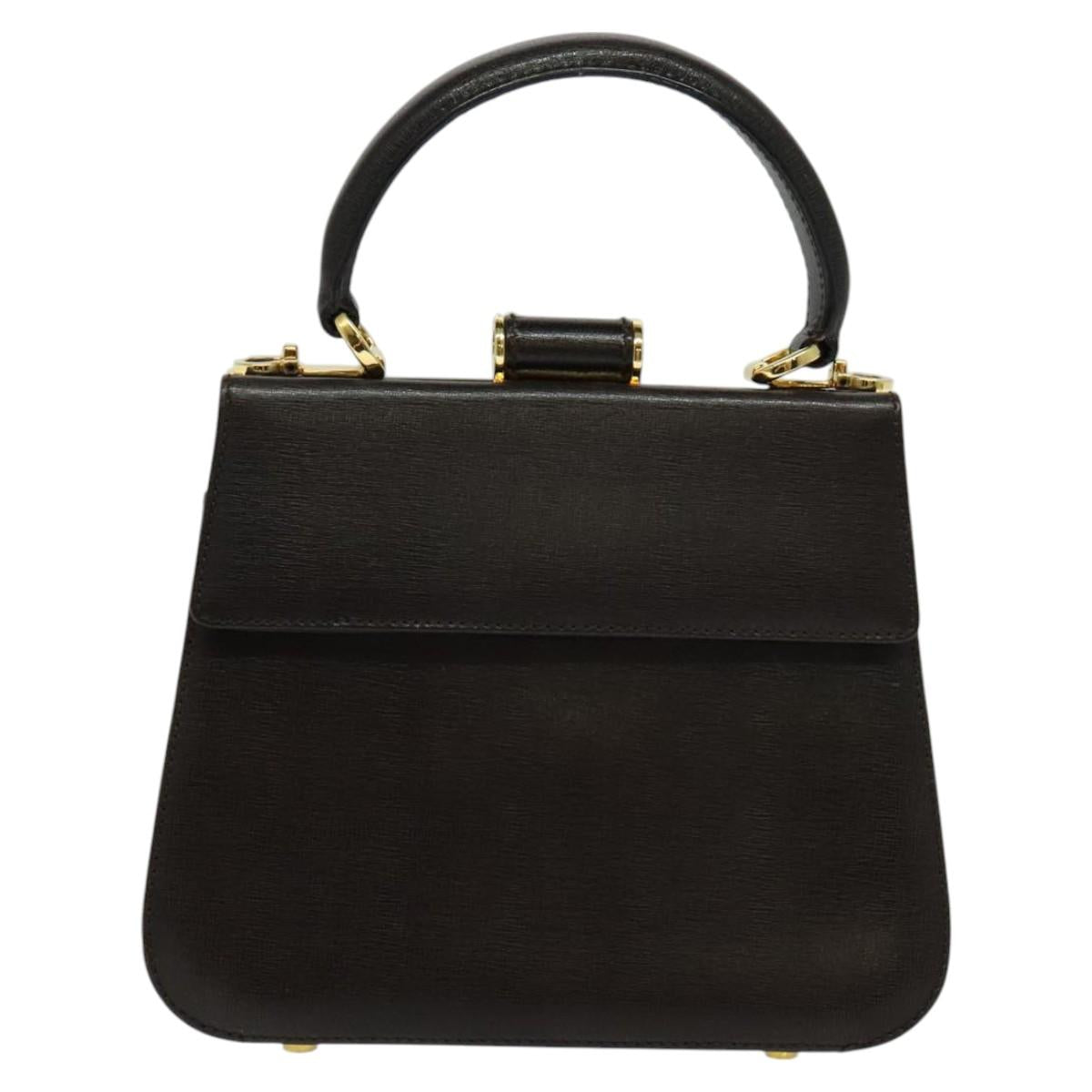Salvatore Ferragamo, Brown, Leather, handbag