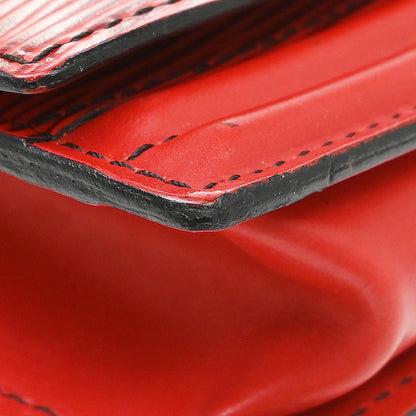 Louis Vuitton Tilsitt Bum Epi Leather, Red, Leather, Handbag