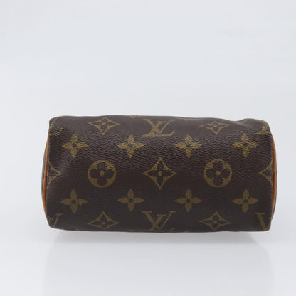 Louis Vuitton Speedy Mini HL Monogram Canvas, Brown, Canvas, Handbag