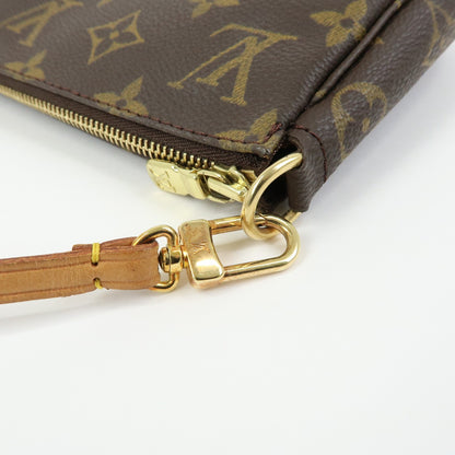 Louis Vuitton Pochette Accessoires NM Monogram Canvas, Brown, Canvas, Clutch