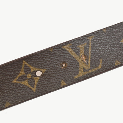 Louis Vuitton Ceinture Carre Belt Damier, Brown, Canvas, Belt