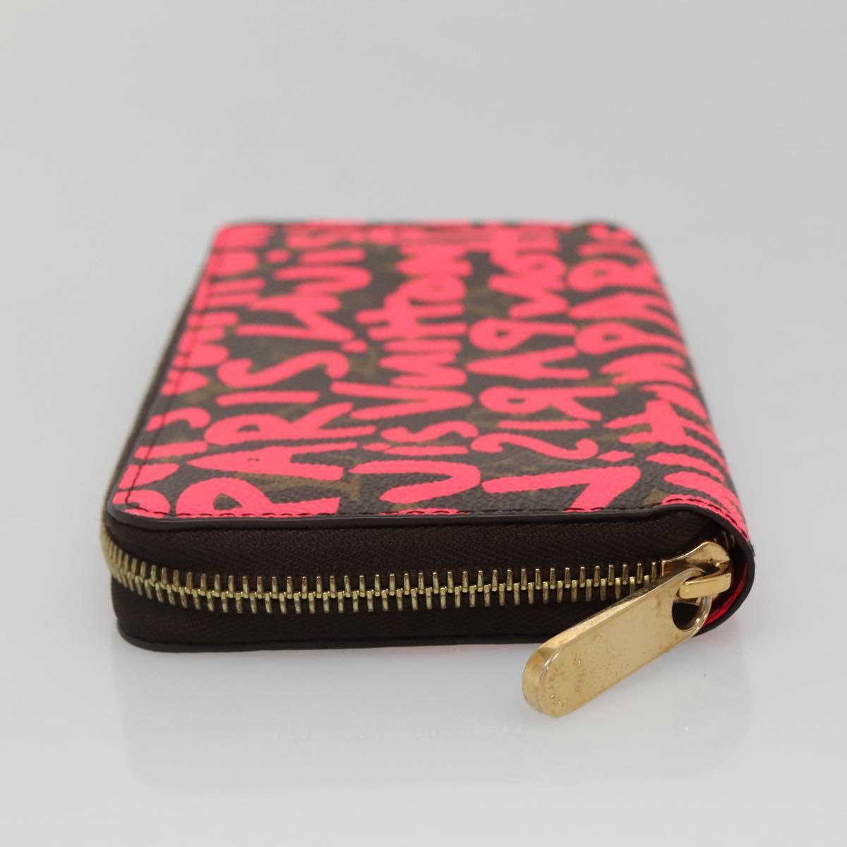 Louis Vuitton Zippy wallet, Pink, Canvas, wallet
