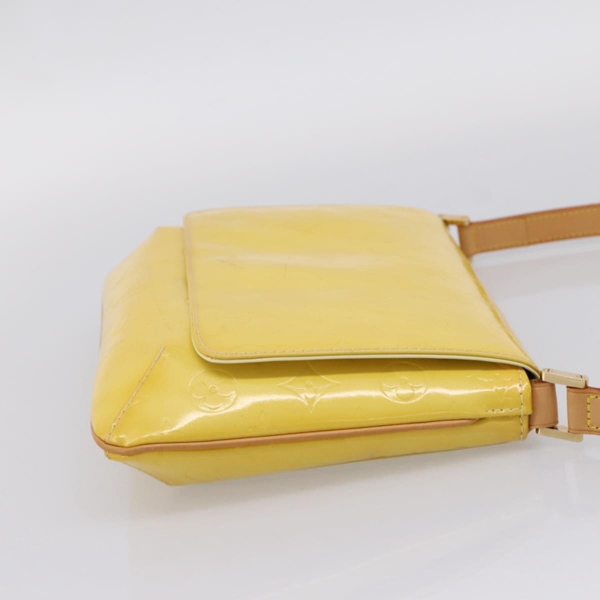 Louis Vuitton Thompson Street Monogram Vernis, Yellow, Patent Leather, Shoulder Bag